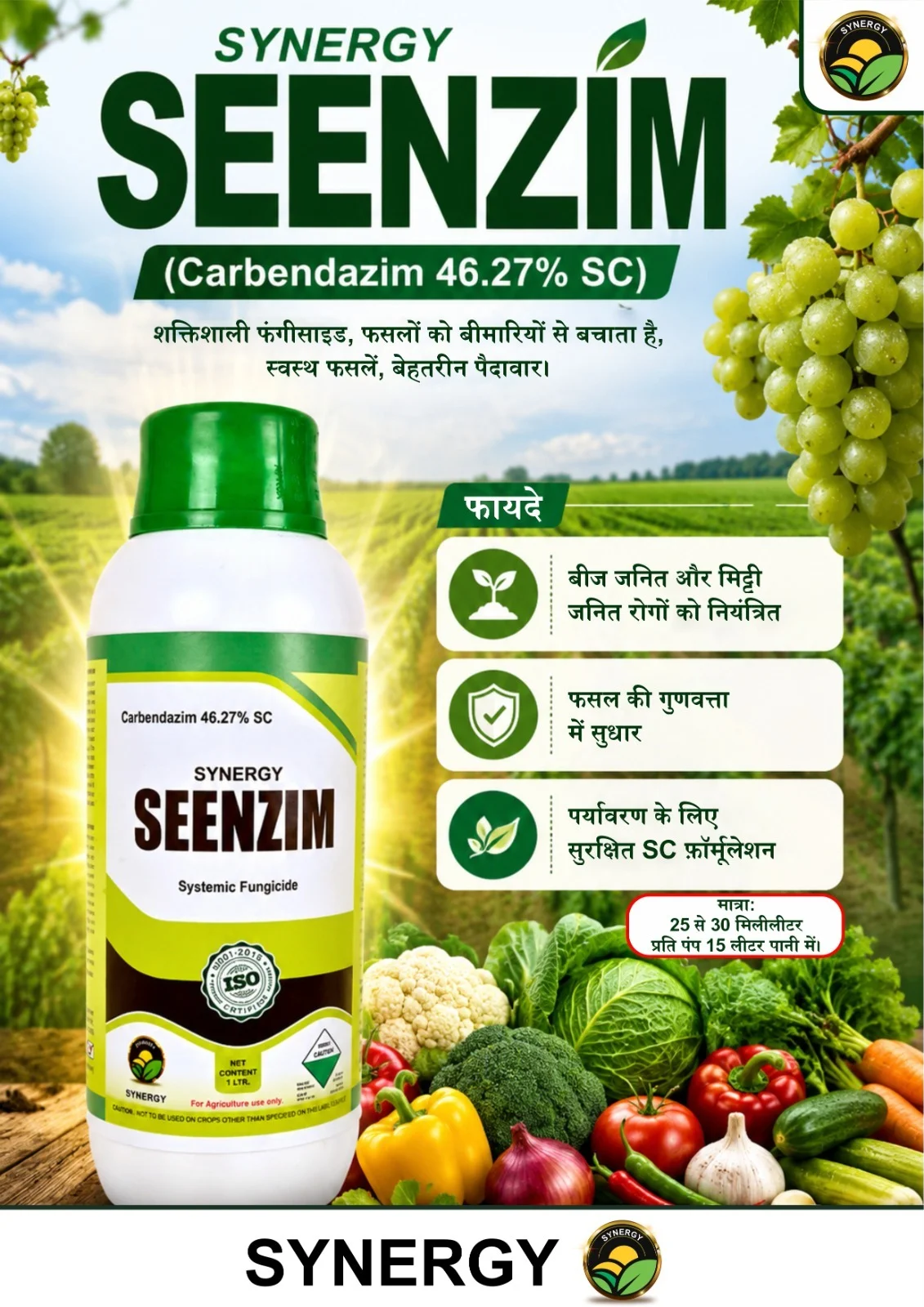 CARBENDAZIM 46.27% SC - Image 3